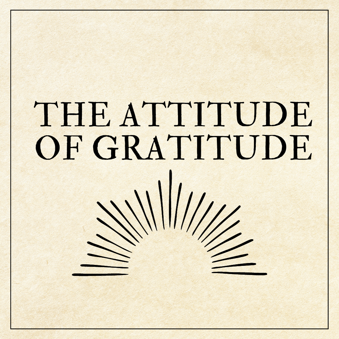 Choosing Gratitude